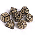 Unholy Smite Metal Polyhedral (D&D) Dice Set (7) - Dice & Dice Supplies