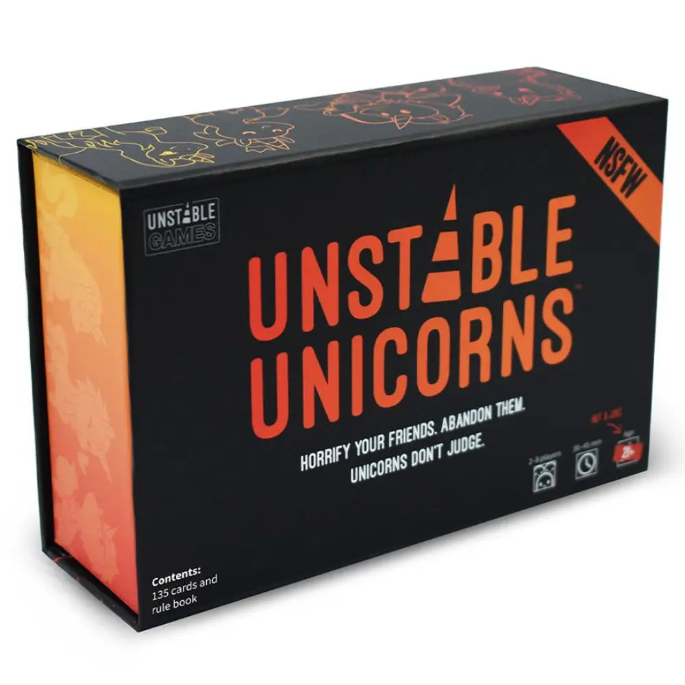 Unstable Unicorns: NSFW Base Game Board Games TEETURTLE   
