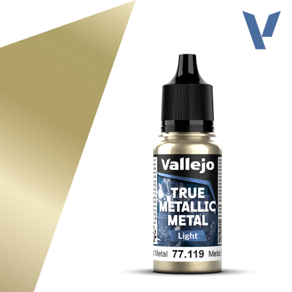 Vallejo True Metallic Paints: Aged Metal Light - Paint & Tools