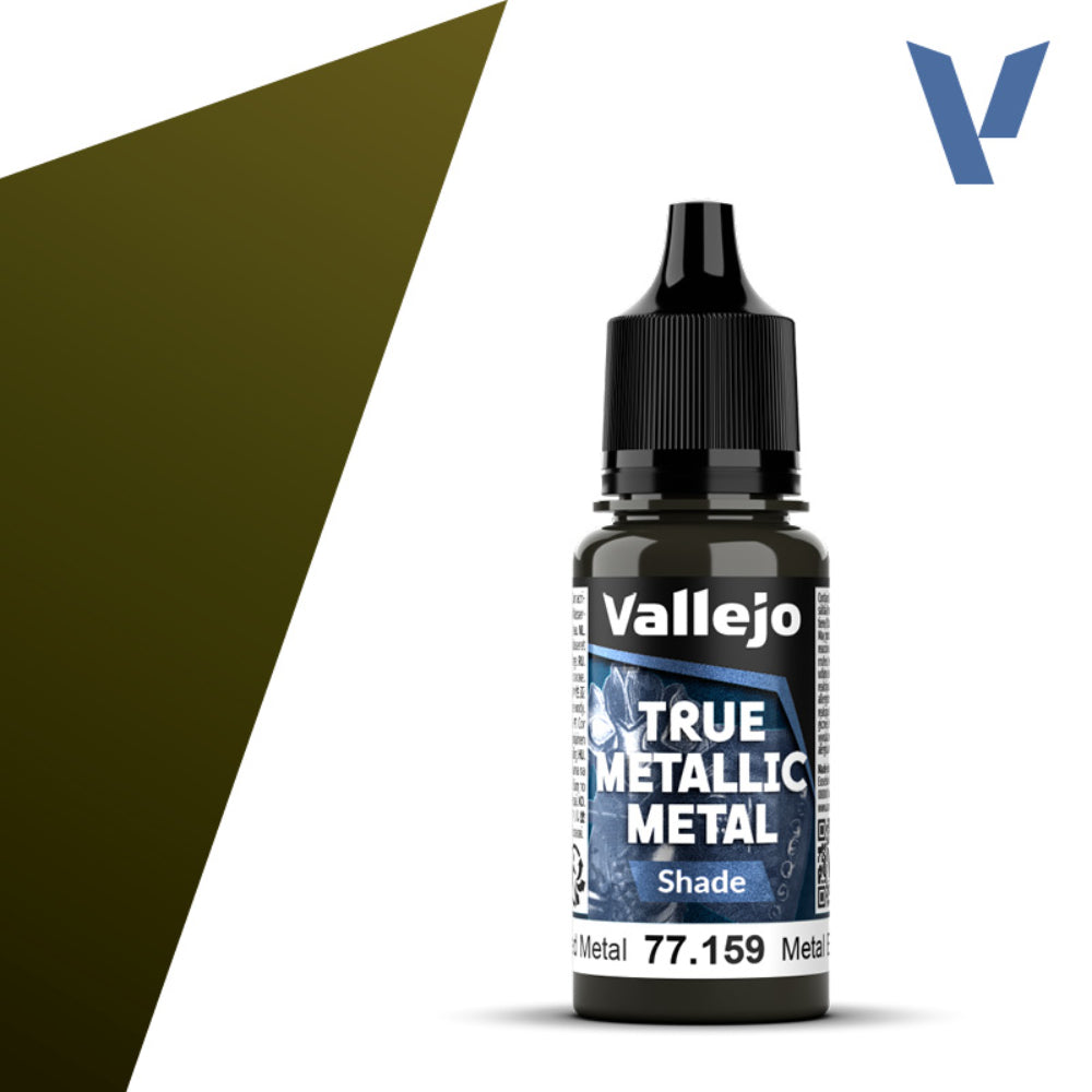 Vallejo True Metallic Paints: Aged Metal Shade - Paint & Tools