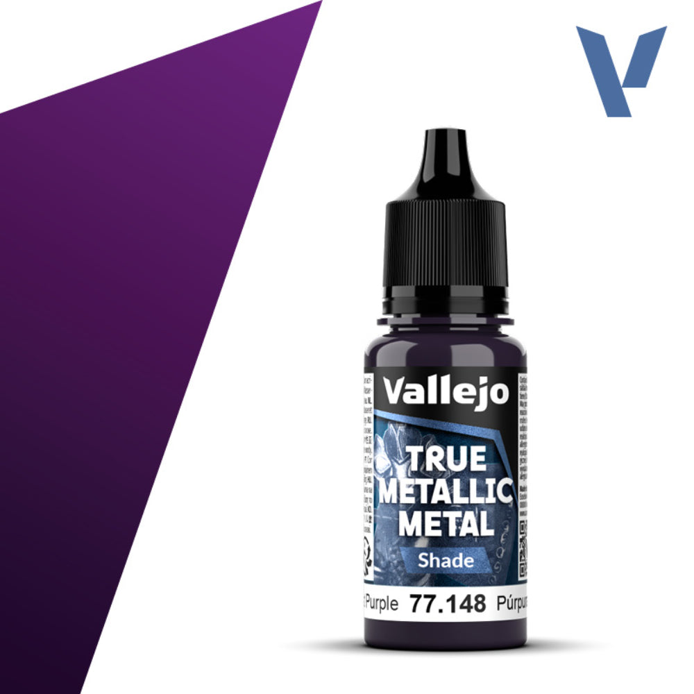 Vallejo True Metallic Paints: Amethyst Purple Shade - Paint & Tools