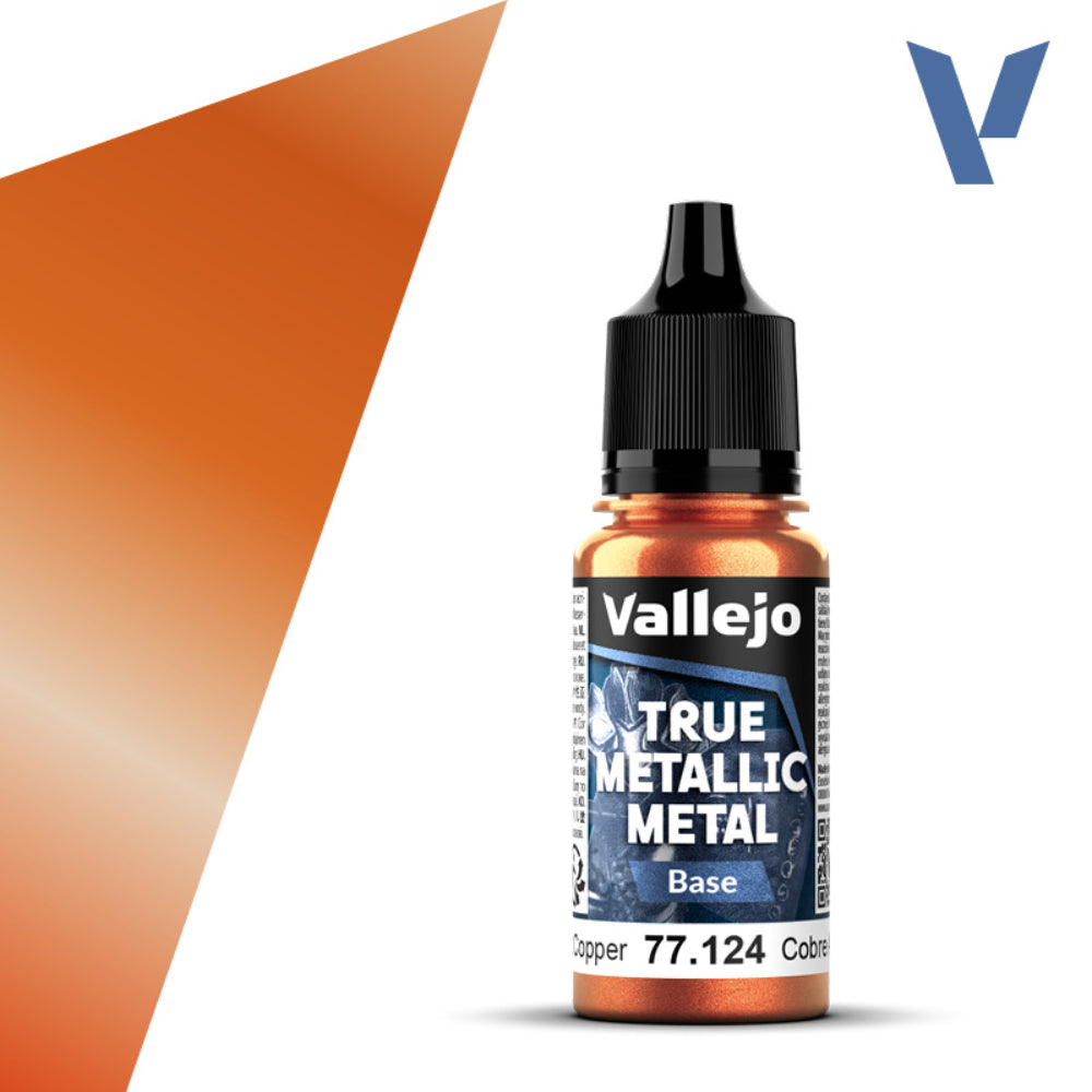 Vallejo True Metallic Paints: Ancient Copper Base - Paint & Tools