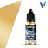 Vallejo True Metallic Paints: Arcane Gold Light - Paint & Tools
