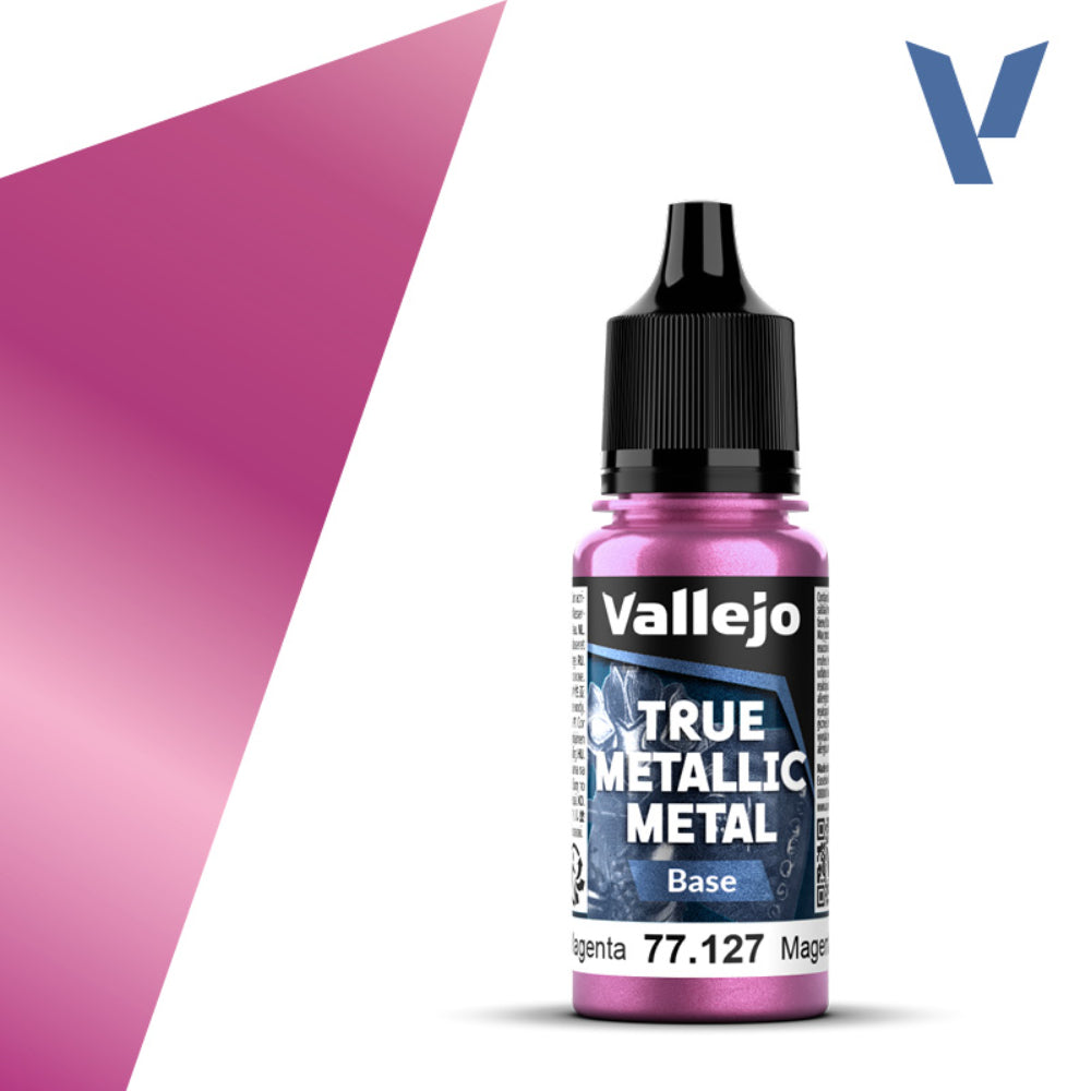 Vallejo True Metallic Paints: Crimson Magenta Base - Paint & Tools