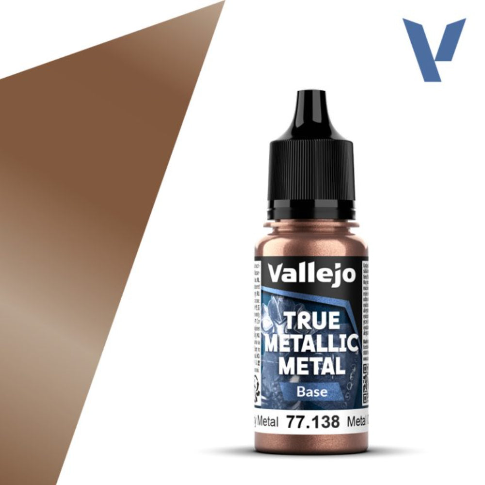 Vallejo True Metallic Paints: Rusty Metal Base - Paint & Tools