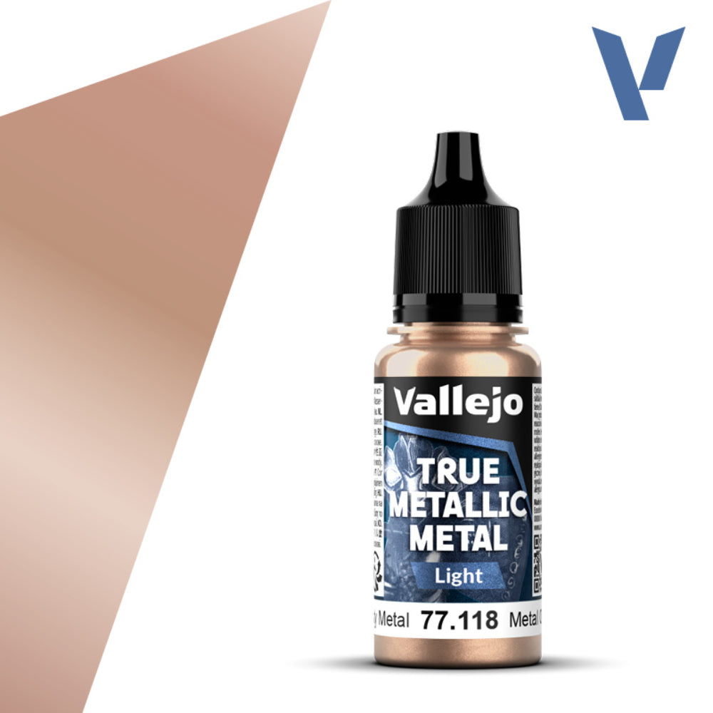 Vallejo True Metallic Paints: Rusty Metal Light - Paint & Tools