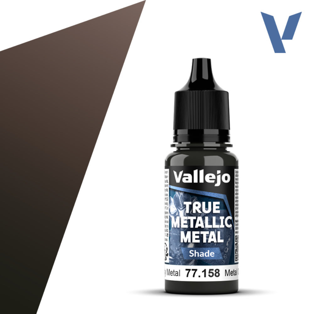 Vallejo True Metallic Paints: Rusty Metal Shade - Paint & Tools
