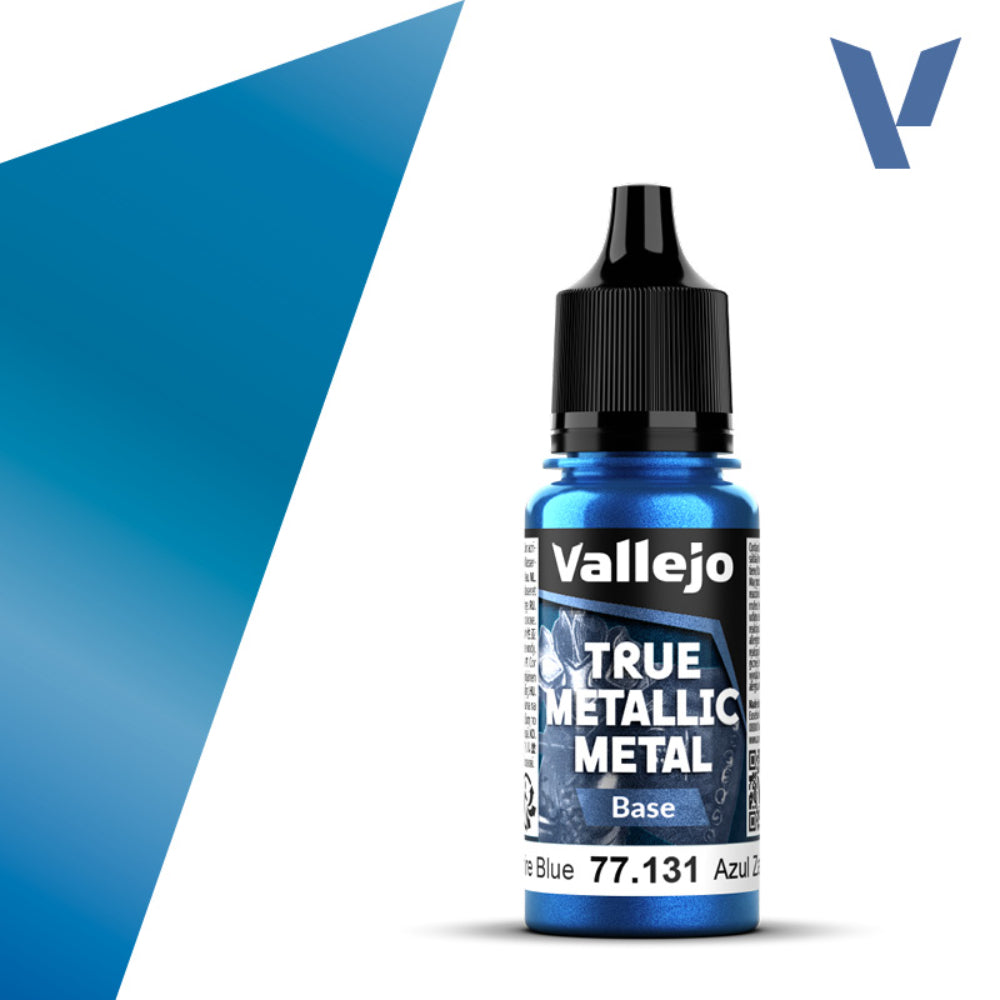 Vallejo True Metallic Paints: Sapphire Blue Base - Paint & Tools