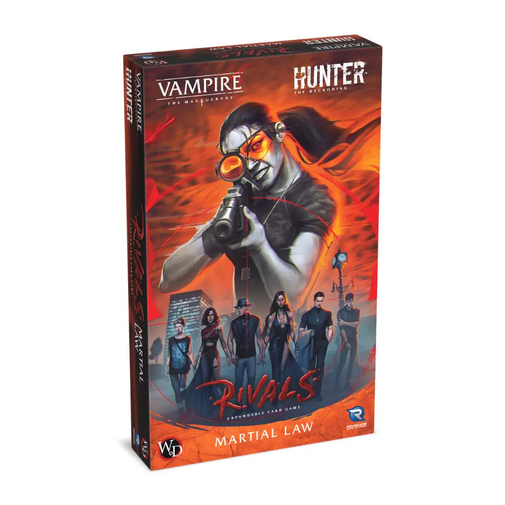 Vampire The Masquerade Rivals Martial Law Expansion - Board Games