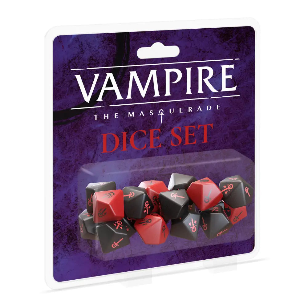 Vampire The Masquerade RPG 5th Edition: Dice Set Other RPGs & RPG Accessories Renegade Game Studios   