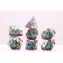 Vibrant Peacock Polyhedral (D&D) Dice Set (7) - Dice & Dice Supplies
