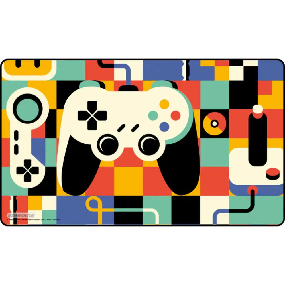 Vintage Controller by Tobe Fosneca Playmat - Playmats