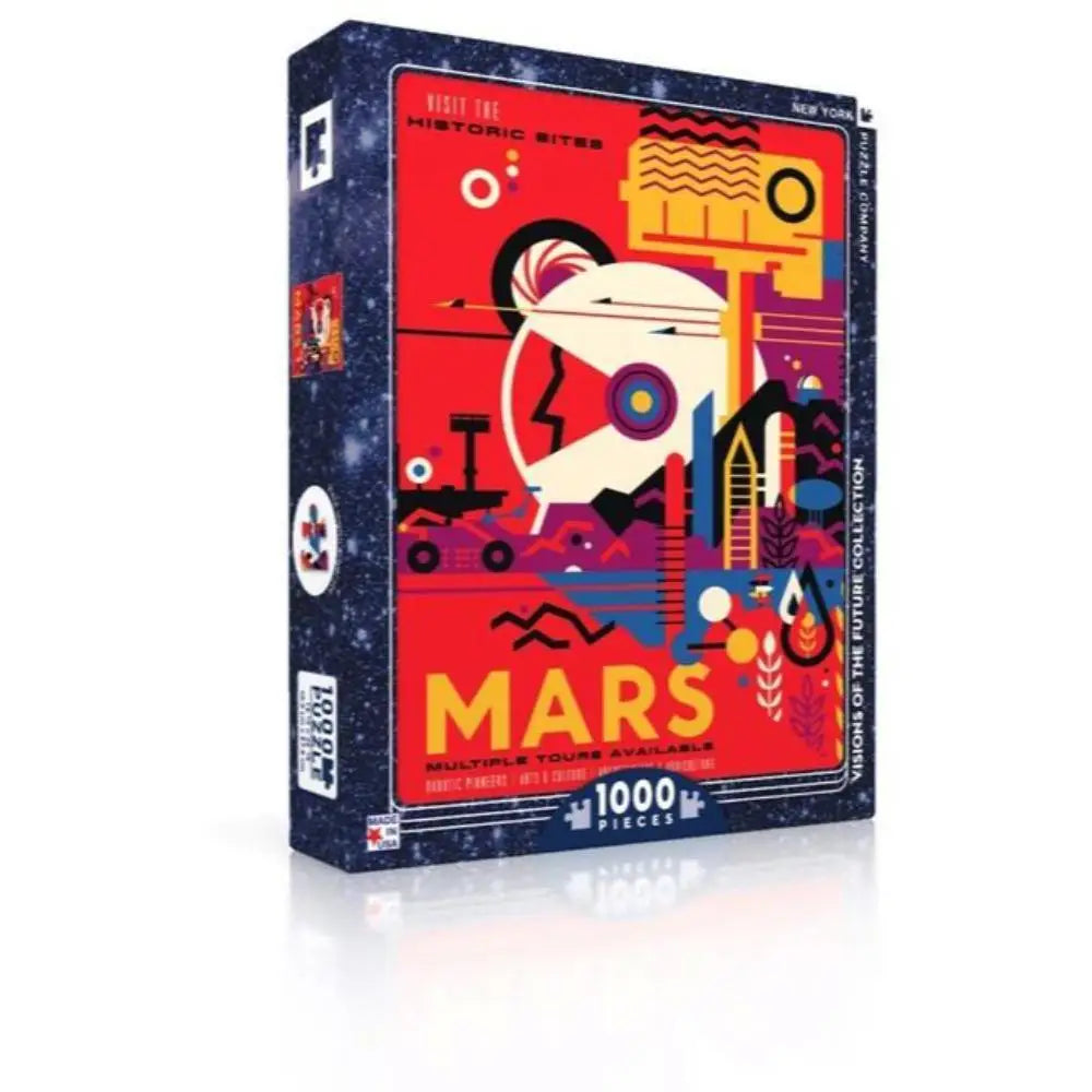 Visions of the Future Visit Mars Puzzle - Gifts