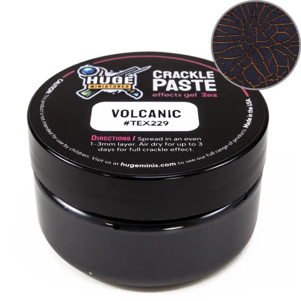 Volcanic Crackle Paste - Paint & Tools