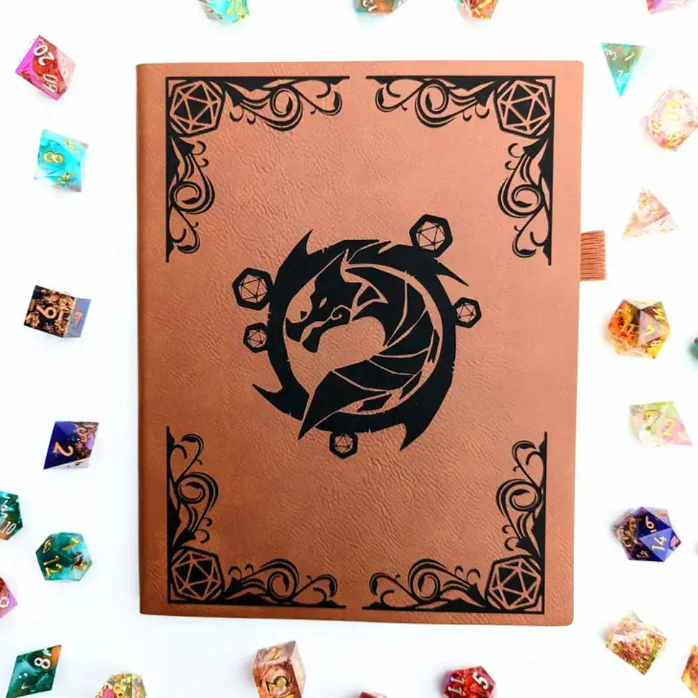 Waiting Wyvern Leather Journal - Gifts