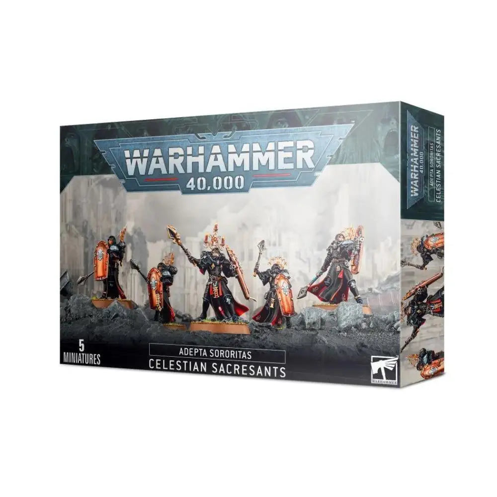 Warhammer 40,000 Adepta Sororitas: Battle Sisters Celestian Sacresants - Miniatures Games