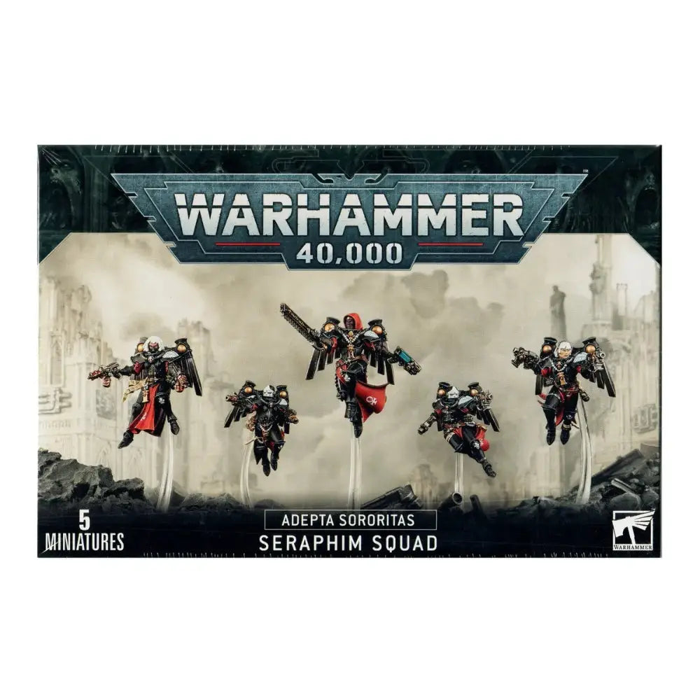 Warhammer 40,000 Adepta Sororitas: Battle Sisters Seraphim Squad - Miniatures Games