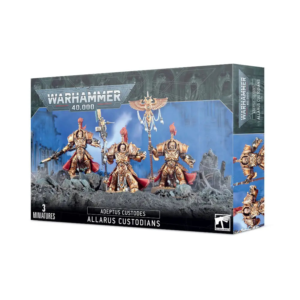 Warhammer 40,000 Adeptus Custodes: Allarus Custodians - Miniatures Games