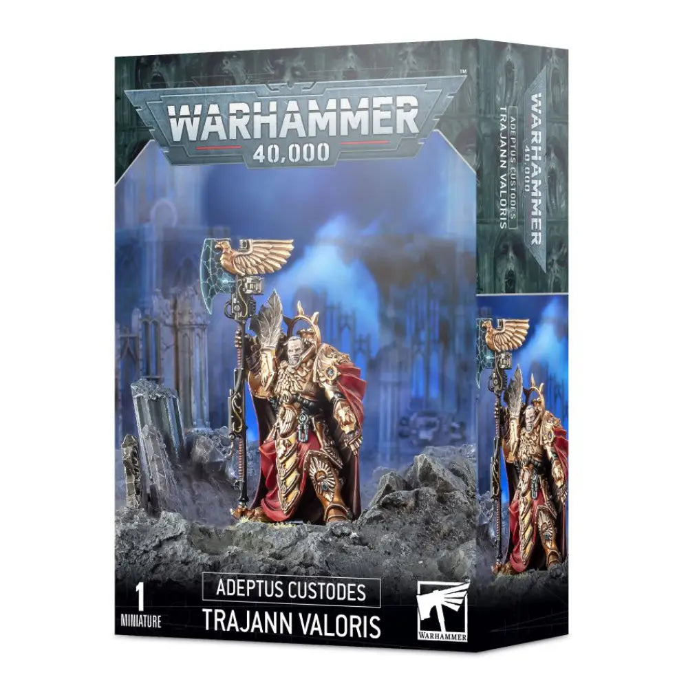 Warhammer 40,000 Adeptus Custodes: Trajann Valoris - Miniatures Games