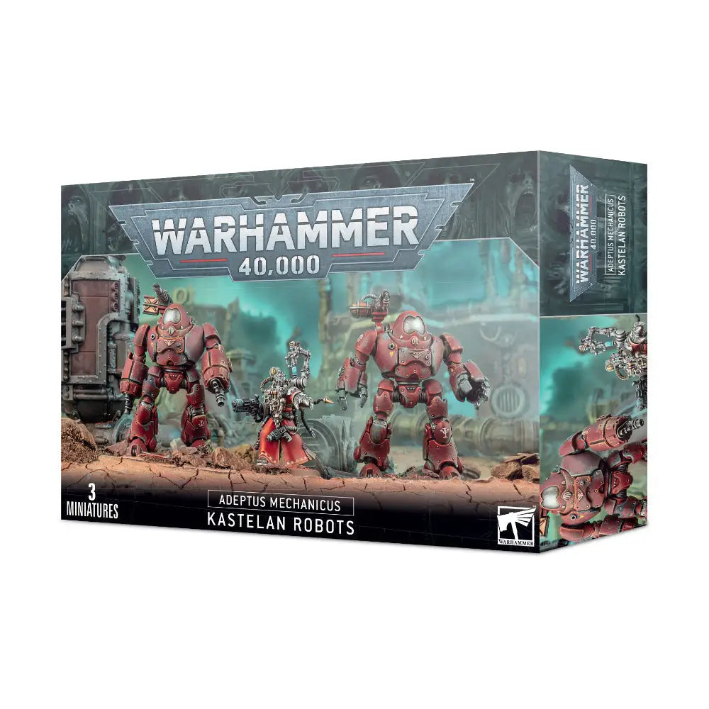 Warhammer 40,000 Adeptus Mechanicus: Kastelan Robots - Miniatures Games