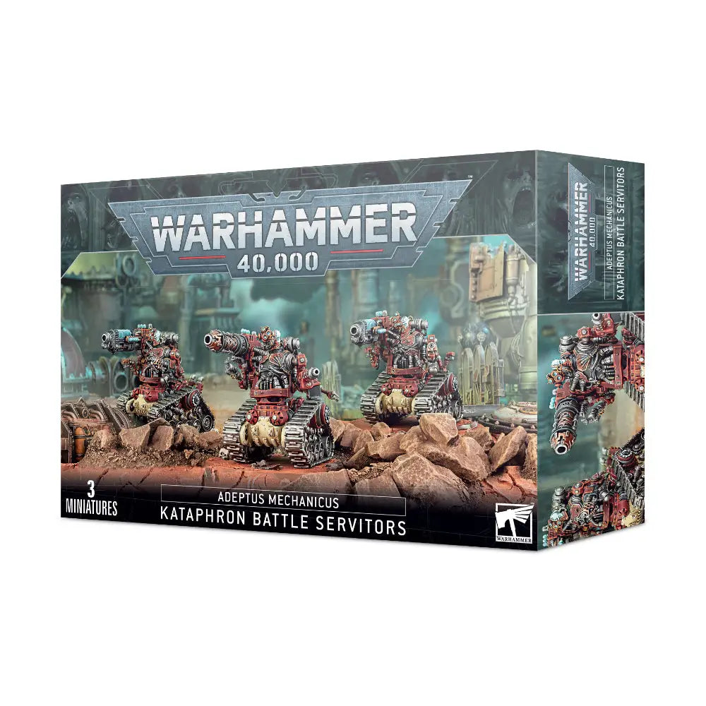 Warhammer 40,000 Adeptus Mechanicus: Kataphron Battle Servators - Miniatures Games