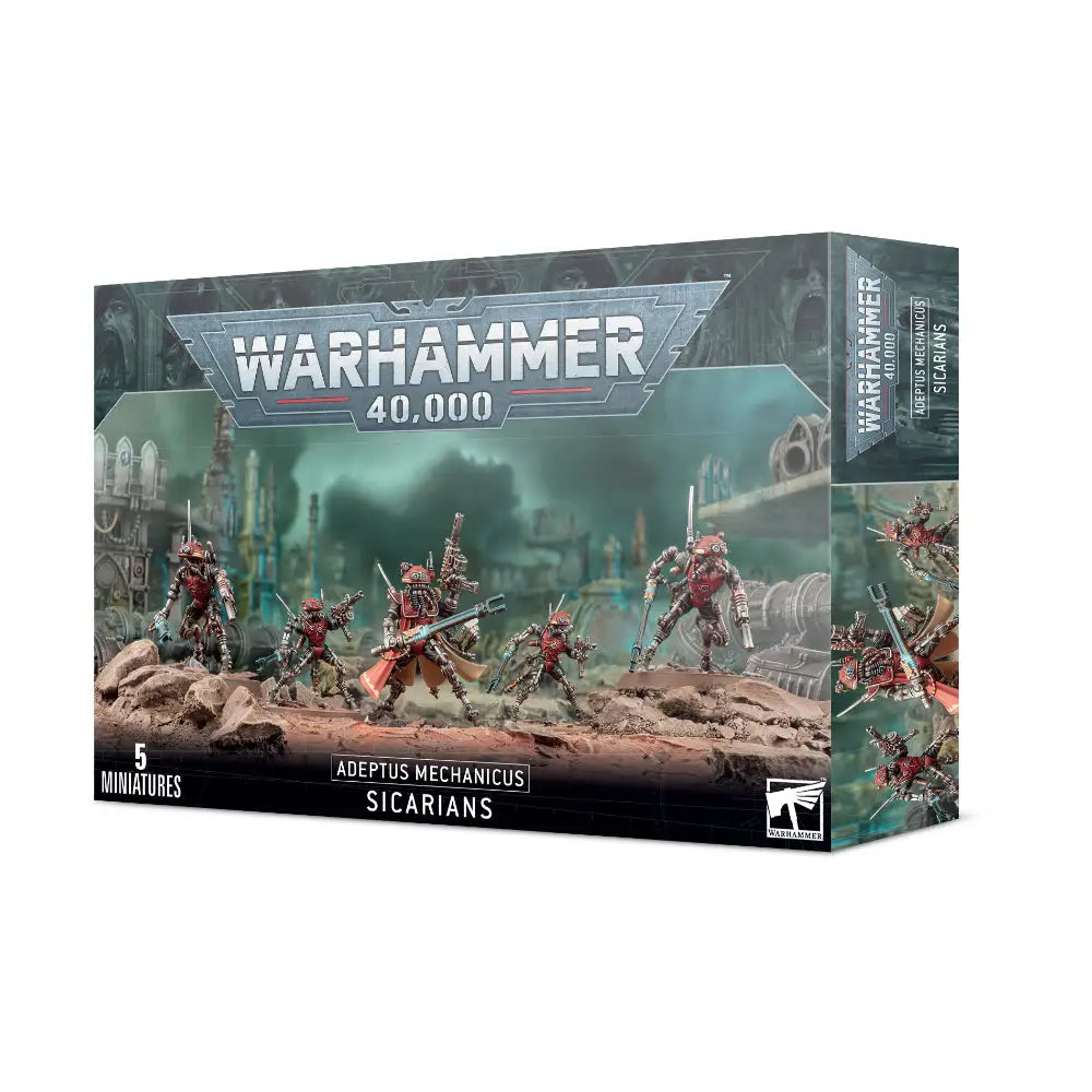 Warhammer 40,000 Adeptus Mechanicus: Sicarians - Miniatures Games