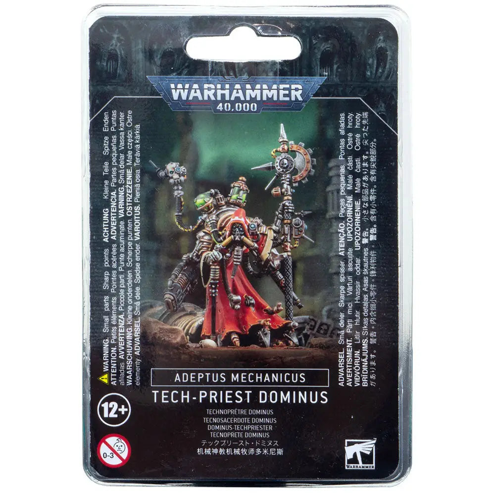 Warhammer 40,000 Adeptus Mechanicus: Tech-Priest Dominus - Miniatures Games
