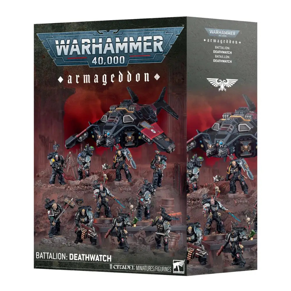 Warhammer 40,000 Armageddon Battalion Deathwatch - Miniatures Games