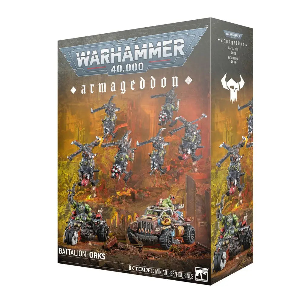 Warhammer 40,000 Armageddon Battalion Orks - Miniatures Games