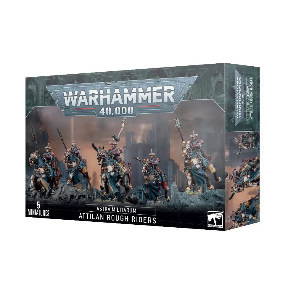 Warhammer 40,000 Astra Militarum: Attilan Rough Riders - Miniatures Games
