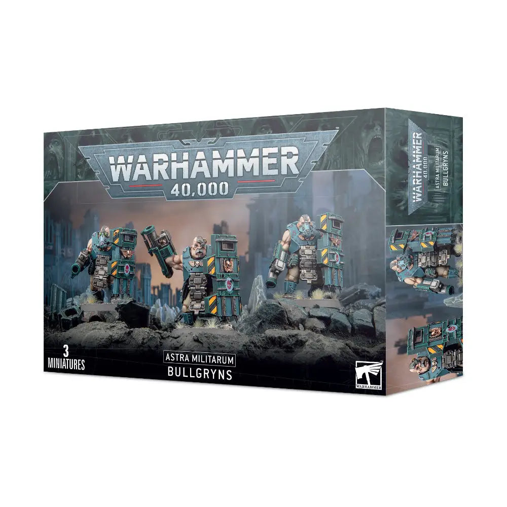 Warhammer 40,000 Astra Militarum: Auxilla Bullgryns / Ogryns - Miniatures Games