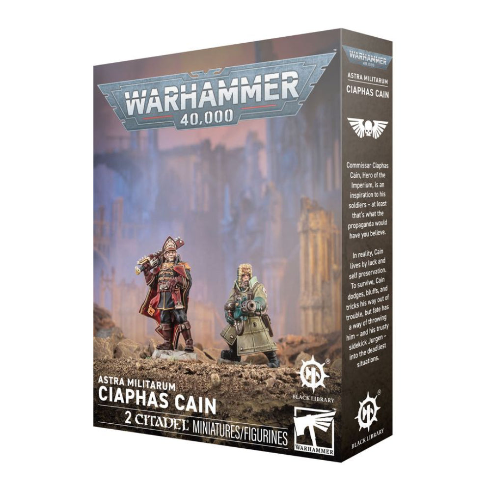 Warhammer 40,000 Astra Militarum: Ciaphas Cain - Miniatures Games