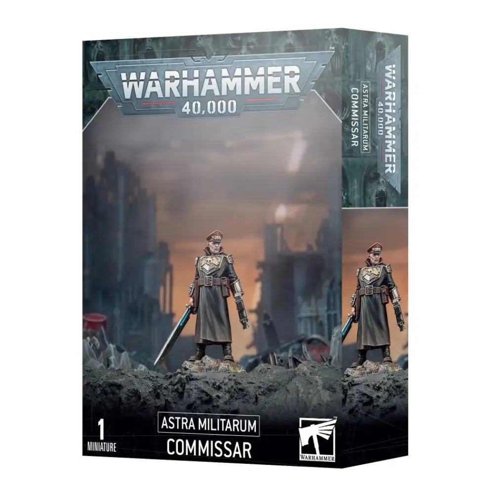 Warhammer 40,000 Astra Militarum Commissar Warhammer 40k Games Workshop   