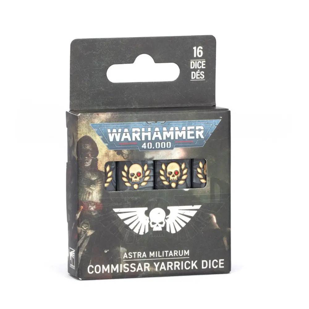 Warhammer 40,000 Astra Militarum Commissar Yarrick Dice (16d6) - Miniatures Games