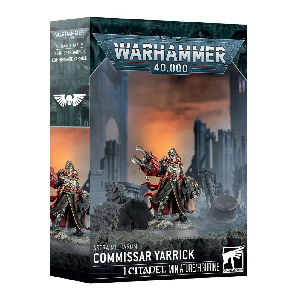 Warhammer 40,000 Astra Militarum Commissar Yarrick - Miniatures Games