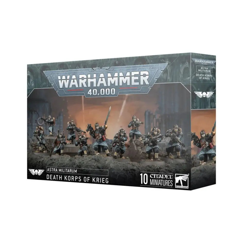 Warhammer 40,000 Astra Militarum: Death Korps of Krieg - Miniatures Games