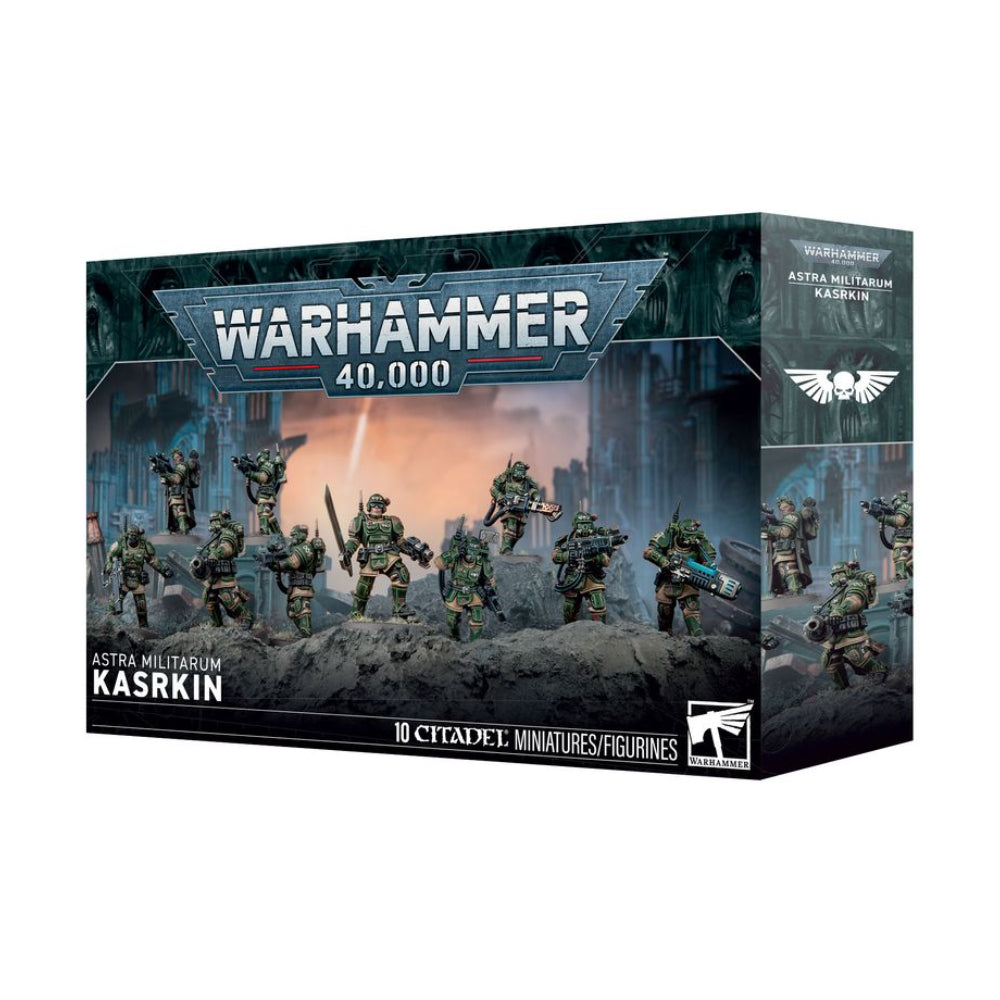 Warhammer 40,000 Astra Militarum: Kasrkin - Miniatures Games
