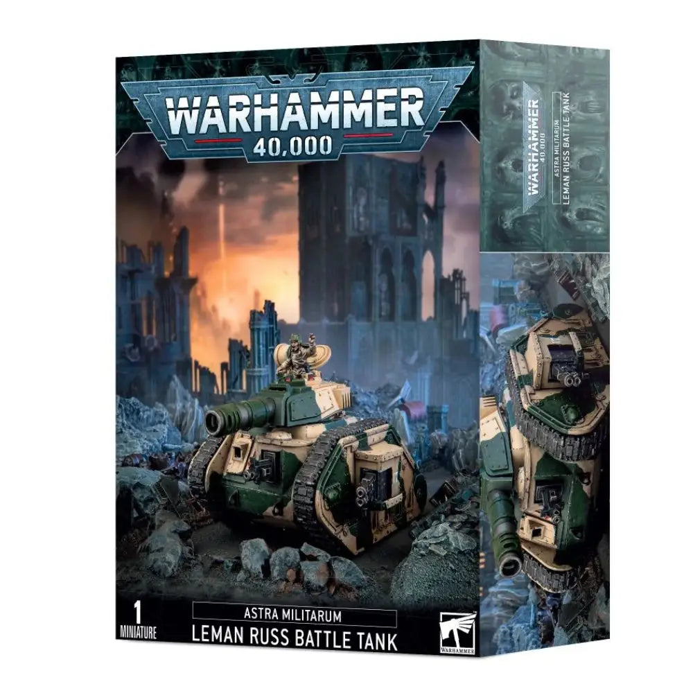Warhammer 40,000 Astra Militarum: Leman Russ Battle Tank - Miniatures Games