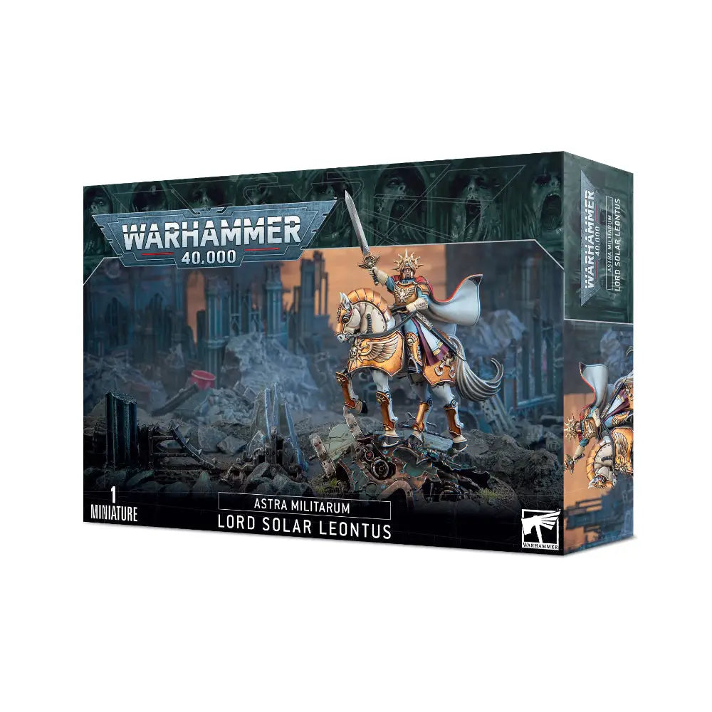 Warhammer 40,000 Astra Militarum: Lord Solar Leontus - Miniatures Games
