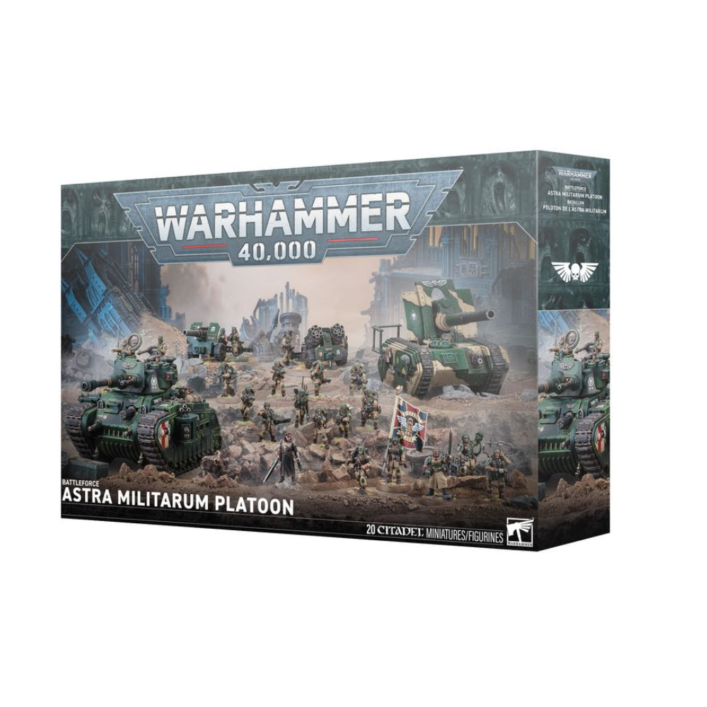 Warhammer 40,000 Battleforce: Astra Militarum Platoon - Miniatures Games
