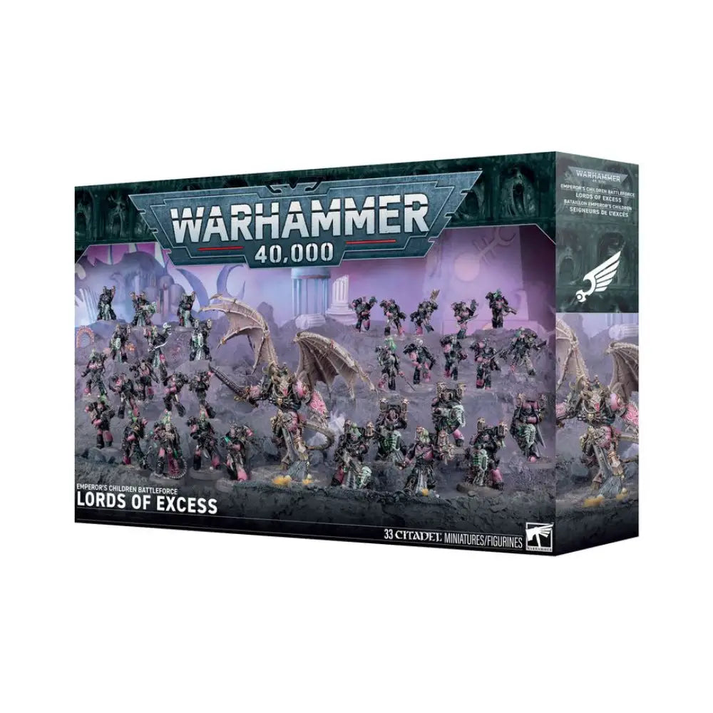 Warhammer 40,000 Battleforce Emperors Children: Lords of Excess - Miniatures Games