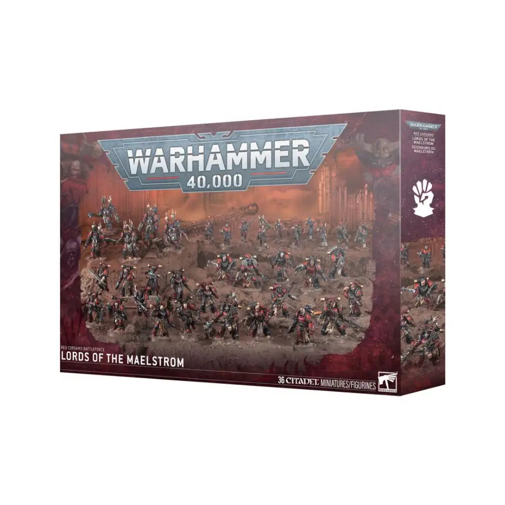 Warhammer 40,000 Battleforce Red Corsairs: Lords of the Maelstrom - Miniatures Games
