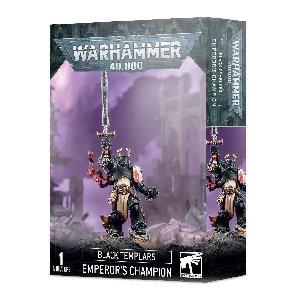Warhammer 40,000 Black Templars: Emperor's Champion Warhammer 40k Games Workshop