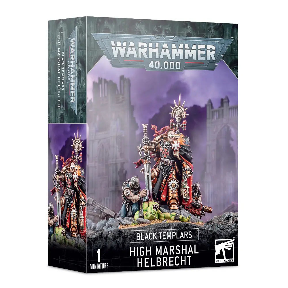 Warhammer 40,000 Black Templars: High Marshal Helbrecht - Miniatures Games
