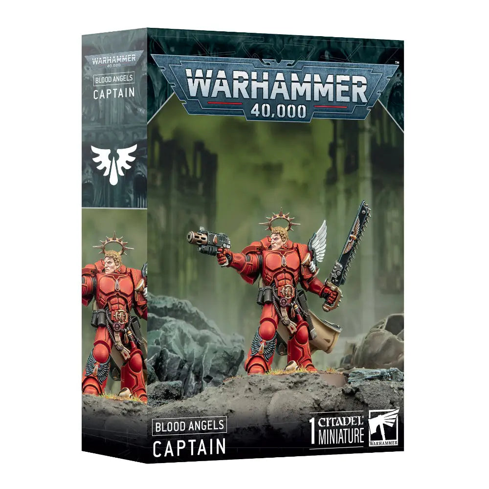 Warhammer 40,000 Blood Angels: Captain - Miniatures Games