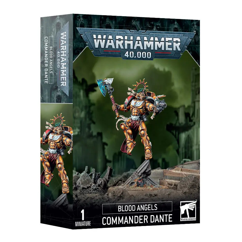 Warhammer 40,000 Blood Angels Commander Dante Warhammer 40k Games Workshop   