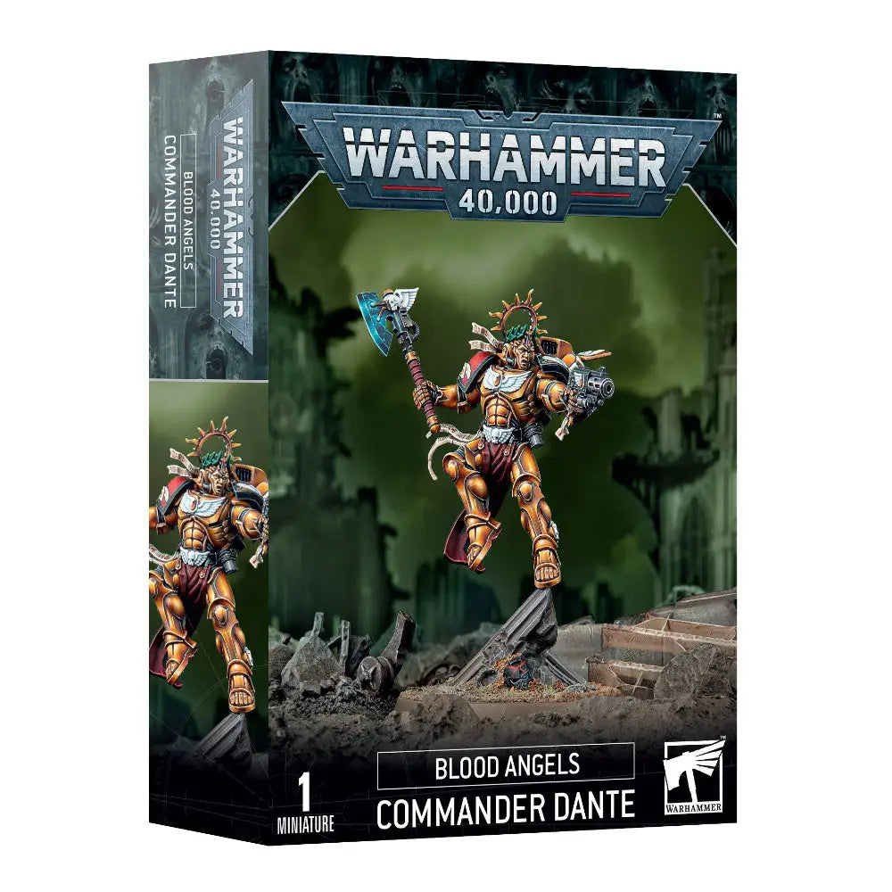 Warhammer 40,000 Blood Angels: Commander Dante - Miniatures Games