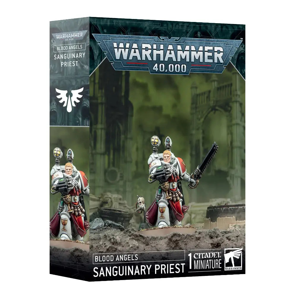 Warhammer 40,000 Blood Angels: Sanguinary Priest - Miniatures Games