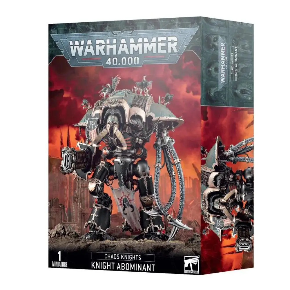 Warhammer 40,000 Chaos Knights - Knight Abominant Warhammer 40k Games Workshop   