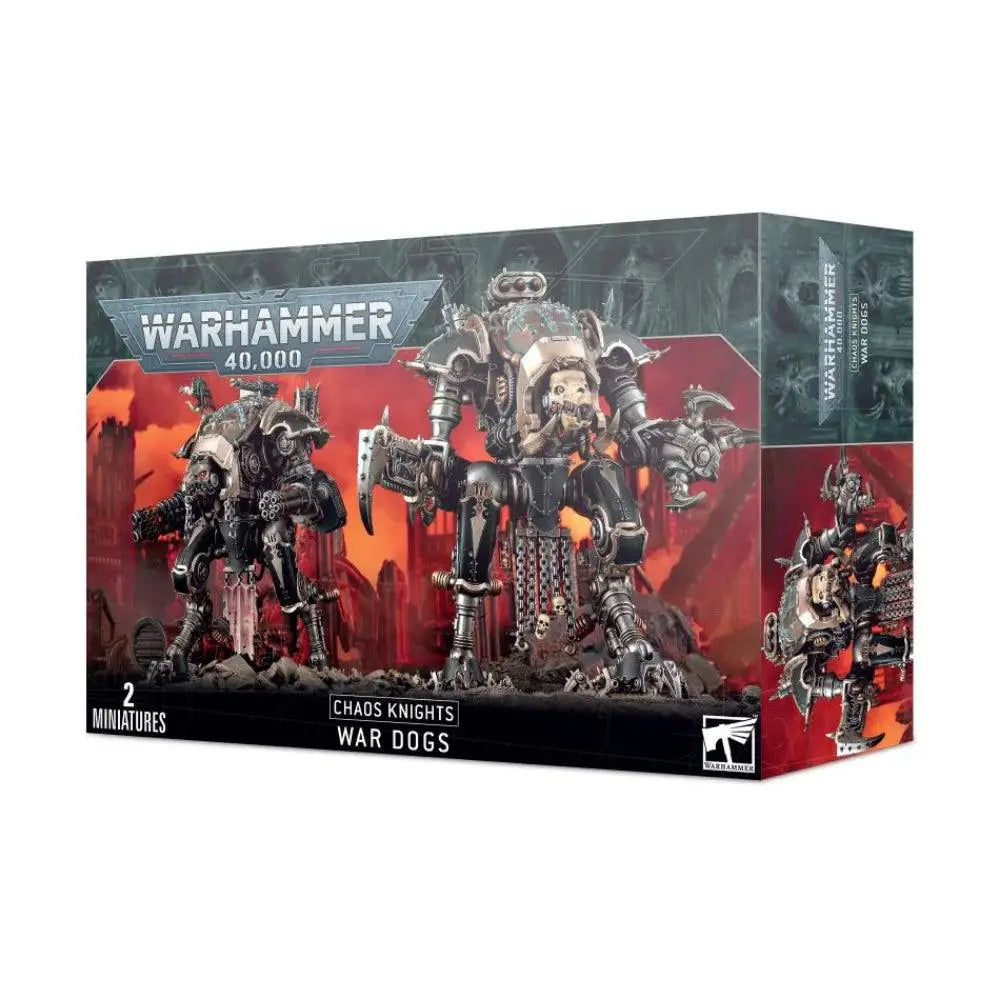 Warhammer 40,000 Chaos Knights: War Dog Karnivores - Miniatures Games